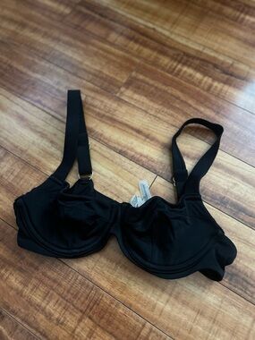 Victoria Secret Black Underwire Swim Top